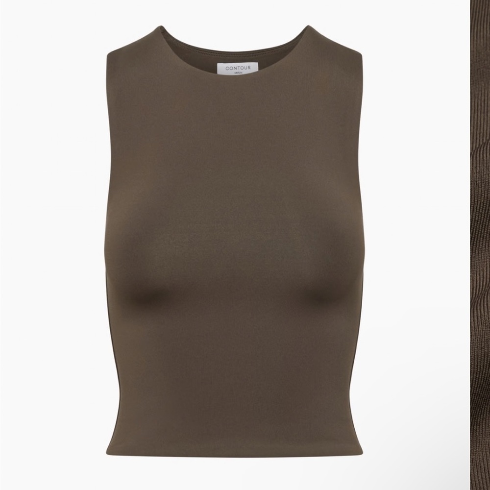 Aritzia Babaton contour crop muscle tank